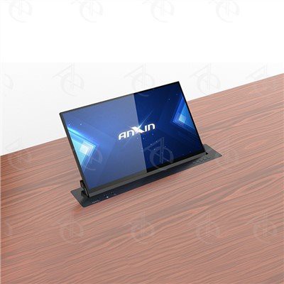 15'' 전동 개폐식 초슬림 베젤 조정 가능한 틸트 모니터